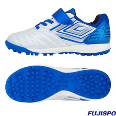 アンブロ アクセレイター SB JR WIDE umbro 【サッカー・フットサル】 シューズ ジュニア トレーニングシューズ トレシュー キッズ 子供 人工芝 ターフコート ACCERATOR ホワイト×ブルー (UU4VJB04WB)