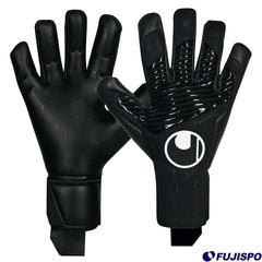 ウールシュポルト スピードコンタクト ブラック スーパーグリップ＋ ハーフネガティブ uhlsport 【サッカー・フットサル】 キーパーグローブ キーパー手袋 ゴールキーパー GK ブラック×ホワイト (1011285-01)