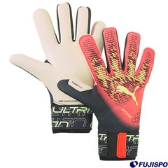 プーマ グリップ 1 ハイブリッド ゴールキーパー グローブ puma 【サッカー・フットサル】 キーパーグローブ キーパー手袋 ゴールキーパー GK フェアリーコーラル×フィジーライト (041827-02)