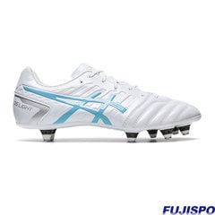 【特価】アシックス DSライト GAIN ST asics 【サッカー・フットサル】 シューズ サッカースパイク メンズ 大人 ユニセックス 天然芝 グラウンド 取替式 スタッド 幅広 ワイド DS LIGHT ディーエスライト クラブ ホワイト×アクアリウム (1101A041-101)