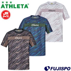 アスレタ ジュニア グラフィック プラクティスシャツ ATHLETA 【サッカー・フットサル】 ウェア プラクティスシャツ プラシャツ 半袖 ジュニア キッズ 子供 Jr 練習 トレーニング (02392J)