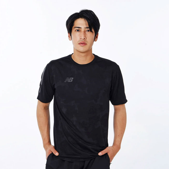 【未使用】ニューバランス　セルティックFC　トレーニングシャツ　XL　ブラック ニューバランス トレーニングマッチ ショートスリーブシャツ New