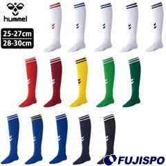 ヒュンメル ゲームストッキング hummel 【サッカー・フットサル】 アクセサリ サッカーソックス 靴下 ソックス 2本線 ロゴ有り マーク有り ユニセックス メンズ レディース 大人 スポーツ 25-27 28-30 (HAG7090)