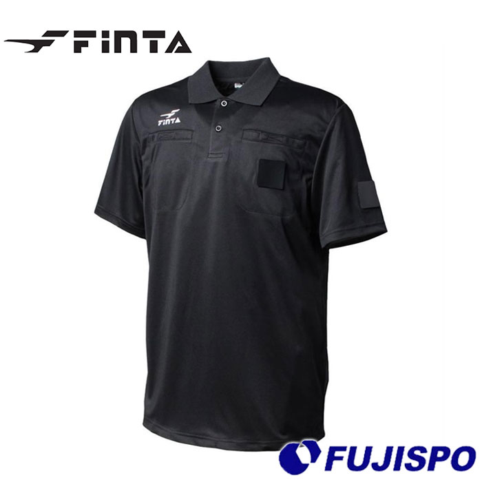 フィンタ レフェリー半袖シャツ FinTA 【サッカー・フットサル】 ウェア レフリー 審判用 レフリーウェア 審判ウェア 半袖 試合 吸水速乾 (FT5978)