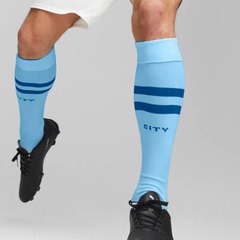 プーマ マンチェスター シティFC 2023-24 ホーム レプリカ ソックス PUMA 【サッカー・フットサル】 ウェア MCFC  靴下 メンズ 大人 (770488)