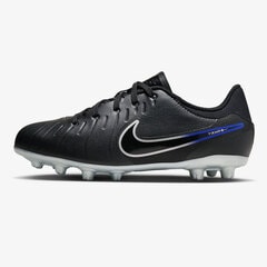 ナイキ ジュニア ティエンポ レジェンド 10 アカデミー HG NIKE 【サッカー・フットサル】 シューズ サッカースパイク Jr キッズ 天然芝 土 ハードグラウンド ブラック×クロム×ハイパーロイヤル (DV4349-040)