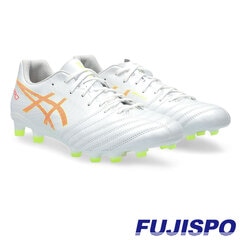 【特価】アシックス DS ライト X-FLY PRO 2 asics シューズ サッカースパイク メンズ 大人 ユニセックス 天然芝 人工芝 土 グラウンド ディーエスライト エックス フライ プロ ホワイト×フレッシュコーラル (1101A055-101)