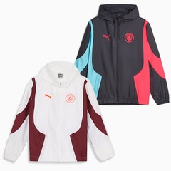 プーマ マンチェスター シティFC 2023-24 プレマッチ ウーブンジャケット PUMA 【サッカー・フットサル】 ウェア トレーニングウェア ウインドブレーカー ジャケット 長袖 スポーツ 大人 メンズ (772846)