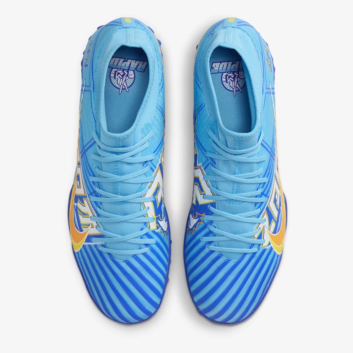 NIKE Air Zoom Mercurial 水色 スポーツシューズ ナイキ ズーム マーキュリアル スーパーフライ 9 アカデミー KM