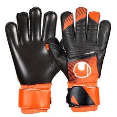 【特価】ウールシュポルト ソフトレジスト uhlsport サッカー キーパーグローブ キーパー手袋 ゴールキーパー GK メンズ 大人 ジュニア Jr キッズ 子供 フローオレンジ×ホワイト×ブラック (1011318-01)