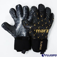 マーズ FUJISPO リミテッドバージョン 限定カラー marz 【サッカー・フットサル】 キーパーグローブ キーパー手袋 ゴールキーパー GK 練習 試合 ブラックゴールド (RSA-LE)