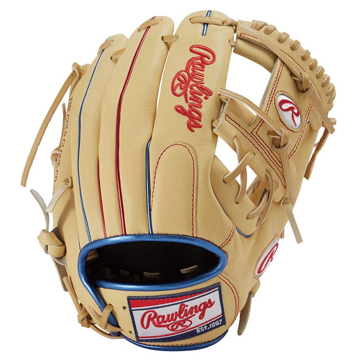 軟式 カラー グラブ HOH METALLIC 内野 ローリングス Rawlings 【野球
