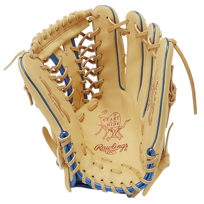 軟式 カラー グラブ HOH METALLIC 外野 ローリングス Rawlings 【野球