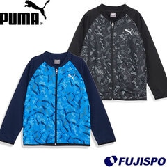 プーマ ACTIVE SPORTS ポリ ジャケット PUMA 【サッカー・フットサル】 ウェア ウェア 長袖 トレーニングウェア ポリジャケット キッズ ボーイズ ジュニア (678547)