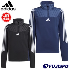 【特価】アディダス ジュニア ティロ 23 クラブ ウィンタライズドトップ adidas 【サッカー・フットサル】 ウェア ジャージ ジャケット フリース 長袖 ハーフジップ 防寒 練習 トレーニング 子供 Jr キッズ (MMQ55)