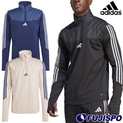【特価】アディダス ティロ 23 クラブ ウィンタライズドトップ adidas 【サッカー・フットサル】 ウェア ジャージ ジャケット フリース 長袖 ハーフジップ 防寒 練習 トレーニング 大人 メンズ (MMQ56)