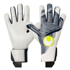 ウールシュポルト パワーライン ホライズン アブソルートグリップ ハーフネガティブ uhlsport サッカー キーパーグローブ キーパー手袋 ゴールキーパー GK ホワイト×ネイビー×フローイエロー (1011307012)