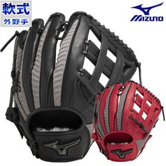 ミズノ 軟式 TECH Knit mizuno 【野球・ソフト】 グラブ 軟式野球 軟式グローブ 右投げ 外野手 (1AJGR29807)