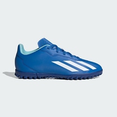 【特価】アディダス エックス クレイジーファスト.4 TF J adidas シューズ ジュニア トレーニングシューズ トレシュー キッズ 子供 Jr 人工芝 ターフコート X CRAZYFAST.3 TF J ブライトローヤル/フットウェアホワイト/ソーラーレッド (IE4067)