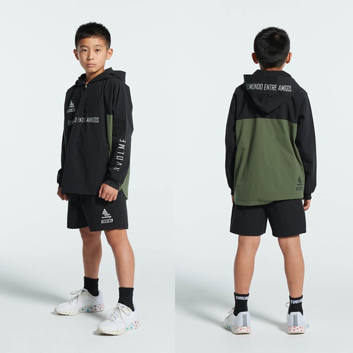 スボルメ JrピステハーフZIPフーディー svolme 【サッカー