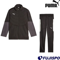 プーマ INDIVIDUAL WINTERIZED ジャケット ニットパンツ JR 上下セット PUMA 【サッカー・フットサル】 ウェア プーマ キッズ アウター ジャケット パンツ 防寒着 トレーニング 練習 上下セット(658868-658871)