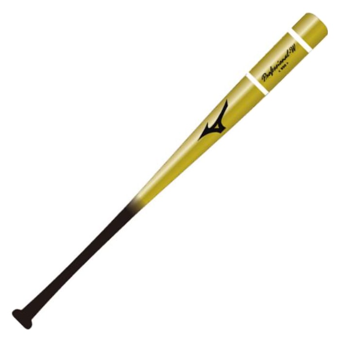 ミズノ プロフェッショナル 木製バット 85cm 950gトレーニングバット 打撃可トレーニング プロフェッショナルW (木製／84cm／平均950g