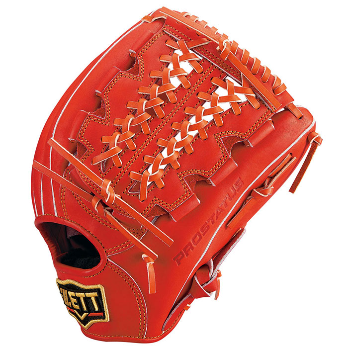 ZETT プロステイタス 軟式 内野手 グローブ BRGB-30245 軟式グラブ プロステイタス 二塁手・遊撃手用 サイズ:3 | 【ZETT