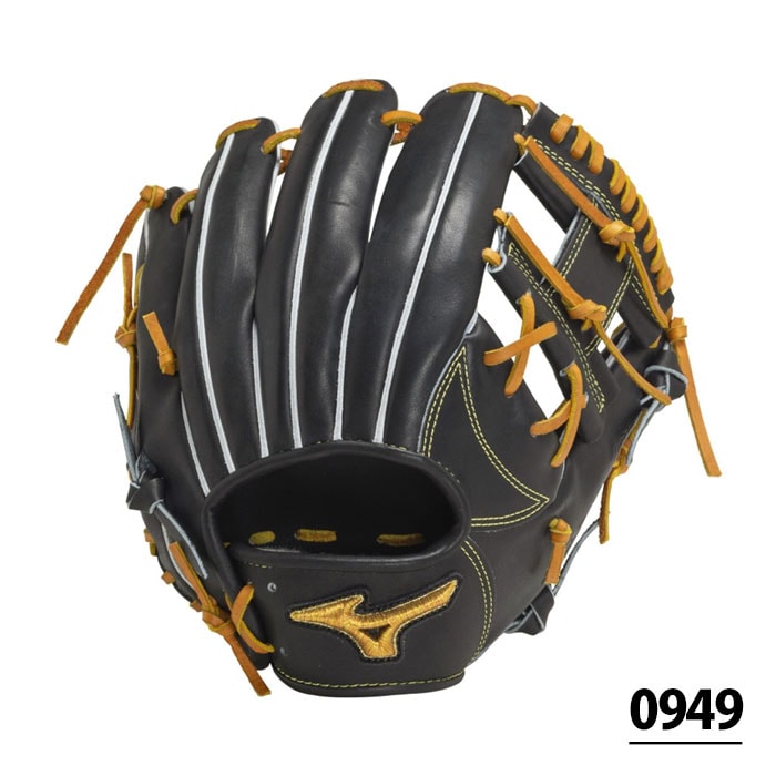 Mizuno Pro (ミズノプロ) 軟式グローブ　内野手 キャメル×ブラック 野球 ミズノプロ クラシック 軟式グローブ ミズノ 軟式 グローブ