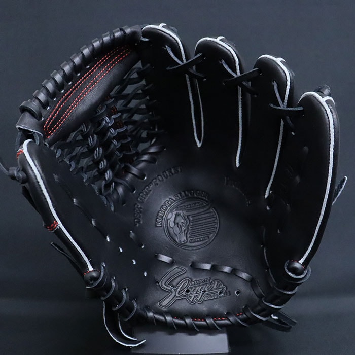 Slugger 野球用グローブ 黒 野球 久保田スラッガー 軟式グローブ 軟式 グローブ KUBOTA
