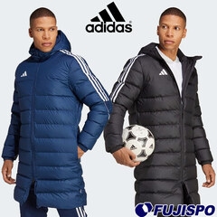 アディダス ティロ 23 リーグ ロングダウンジャケット adidas 【サッカー・フットサル】 ウェア アウター コート 中綿 防寒 撥水 保温 暖かい メンズ 大人 (NUH32)