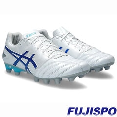 アシックス DS ライト プロ asics シューズ DS LIGHT PRO サッカースパイク 土 天然芝 人工芝 メンズ 大人 White×Tuna Blue (1103A095-100)