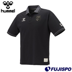 ヒュンメル ガンバ大阪 ポロシャツ hummel 【サッカー・フットサル】 ウェア シャツ 半袖 吸汗速乾 ストレッチ UVカット スポーツ カジュアル 大人 メンズ (HAP3060GO)