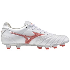 ミズノ モナルシーダ NEO 3 WIDE PRO mizuno サッカースパイク 大人 メンズ ユニセックス スーパーホワイトパール×レッド (P1GA242360)