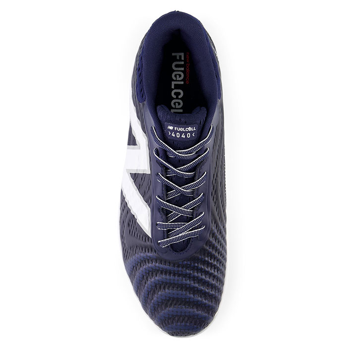 野球 ニューバランス NEW BALANCE スパイク 金具スパイク 紐式 NAVY