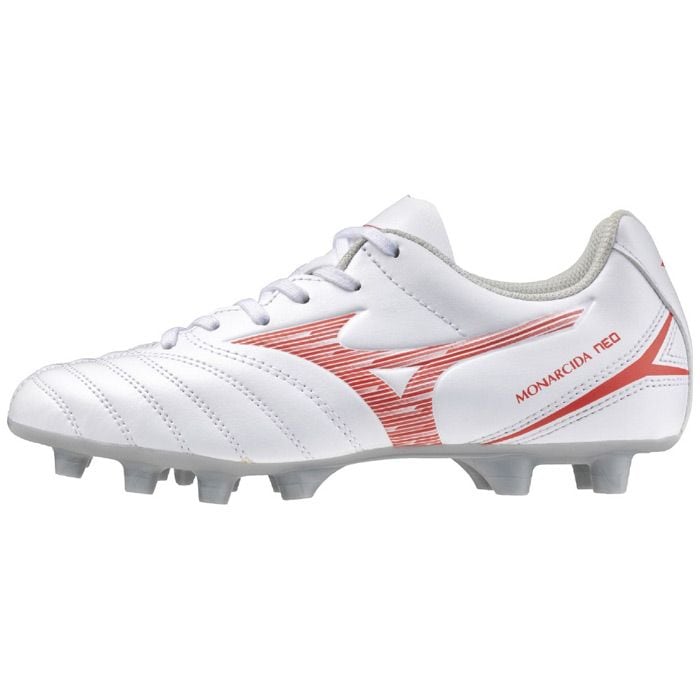 【特価】ミズノ モナルシーダNEO 3 SELECT Jr mizuno ジュニア サッカースパイク ホワイト×レッド (P1GB242560)