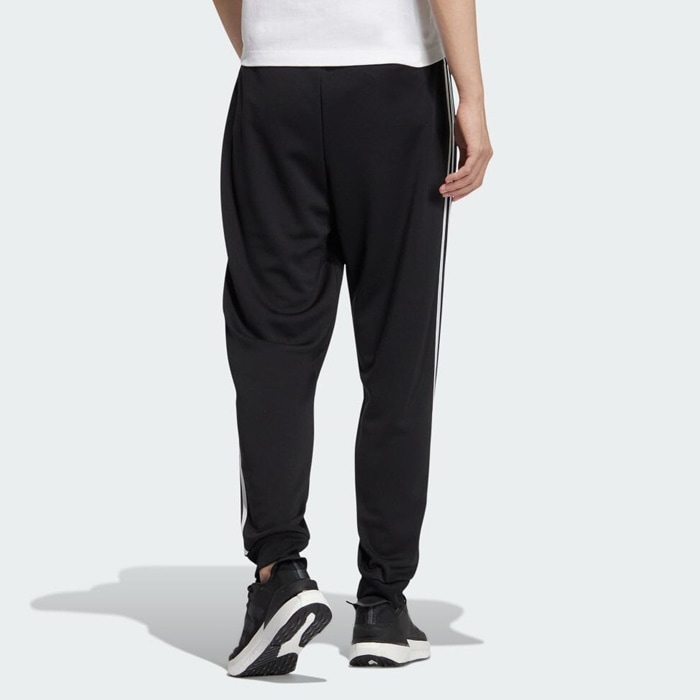 アディダス スリーストライプス ダブルニット カフヘム トラックパンツ