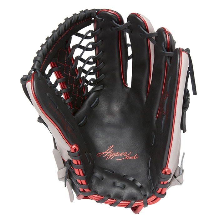野球グローブ 軟式 大人 ローリングス右投用ブラック/グレーGR4HTCY719 野球 ローリングス Rawlings 軟式グローブ 軟式 グローブ カラー