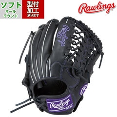 野球 ローリングス Rawlings ソフトボール ソフト グローブ オールラウンド 右投げ 女性用 女子 レディースフィット すぐ使える (GS4HTS65-B)