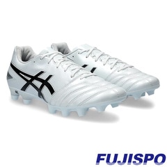 アシックス DS ライト アドバンス ワイド asics 【サッカー・フットサル】 シューズ サッカースパイク 土 天然芝 人工芝 大人 メンズ White/Black (1103A098-101)
