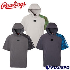 野球 ローリングス Rawlings ウェア ニット パーカー フーディー 半袖 メンズ レディース スポーツ (AOS14S01)