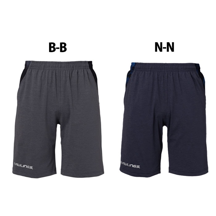 ローリングス 黒ナイロンハーフコート、パンツセット ローリングス 黒