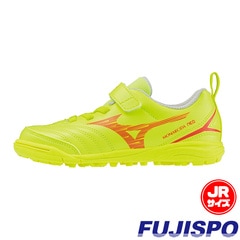 ミズノ モナルシーダ NEO 3 CLUB KIDS AS mizuno 【サッカー・フットサル】 シューズ トレーニングシューズ トレシュー ジュニア Jr キッズ 子供 セーフティーイエロー×フェアリーコーラル (P1GE242645)