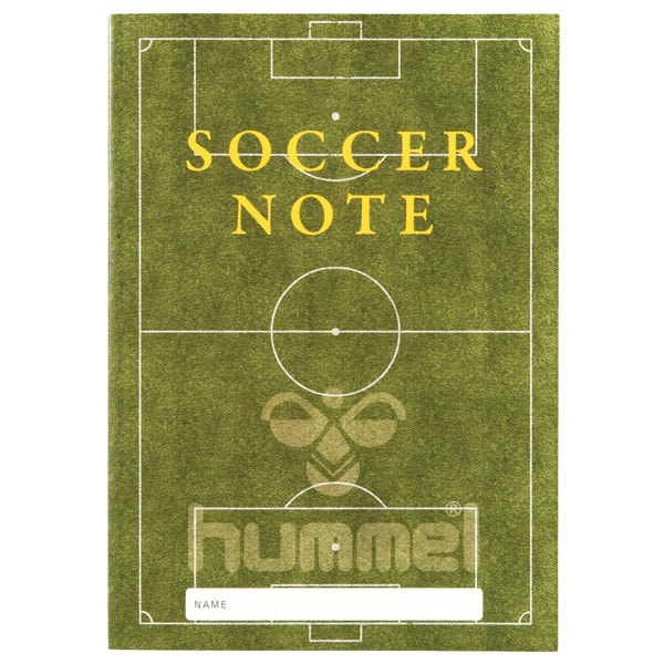 ヒュンメル サッカーノート (低学年用) hummel 【サッカー・フットサル】 アクセサリ トレーニング用品 作戦 練習 試合 戦略 ノート B5 (HFA9021)