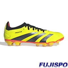 【特価】アディダス プレデター PRO HG/AG adidas サッカースパイク 大人 人工芝 土 チームソーラーイエロー×コアブラック×ソーラーレッド (IG7732)
