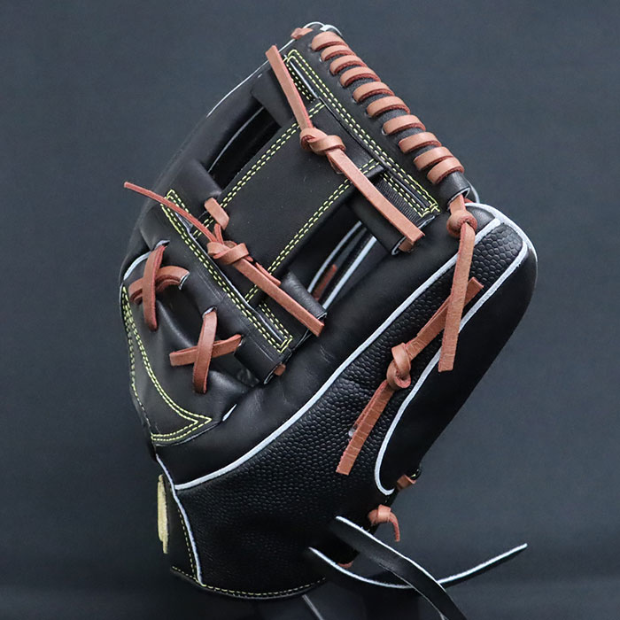 Wilson 硬式野球グローブ 黒 野球 ウィルソン Wilson 硬式グローブ 硬式 グローブ 内野手