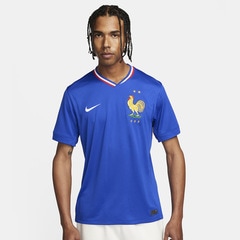 ナイキ FFF (メンズ チーム) 2024/25 スタジアム ホーム NIKE 【サッカー・フットサル】 ウェア フランス代表 レプリカ ユニフォーム 半袖 シャツ 大人 メンズ (FJ1259-452)
