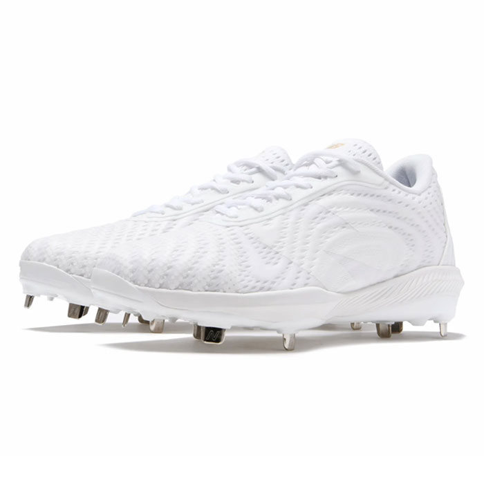 New Balance S01 野球用スパイク ホワイト 野球 NEWBALANCE ニューバランス 白スパイク 金具スパイク WHITE