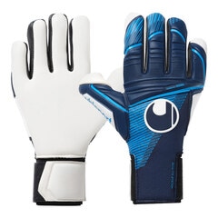 【特価】ウールシュポルト アブソルートグリップ タイト ハーフネガティブ uhlsport サッカー キーパーグローブ キーパー手袋 ゴールキーパー GK ネイビー×フローブルー×ホワイト (1011348-01)
