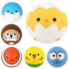 スフィーダ 幼児用ボール Football Zoo Airless SFIDA サッカーボール 1号球 ミニボール エアレス ジュニア キッズ 子供 ギフト 贈り物 (SB-23ZA01)