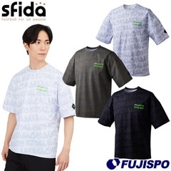 【特価】スフィーダ SMART DRY グラフィックTシャツ SFIDA サッカー プラクティスシャツ プラシャツ 半袖 吸汗速乾 軽量 撥水 (SA-24104)